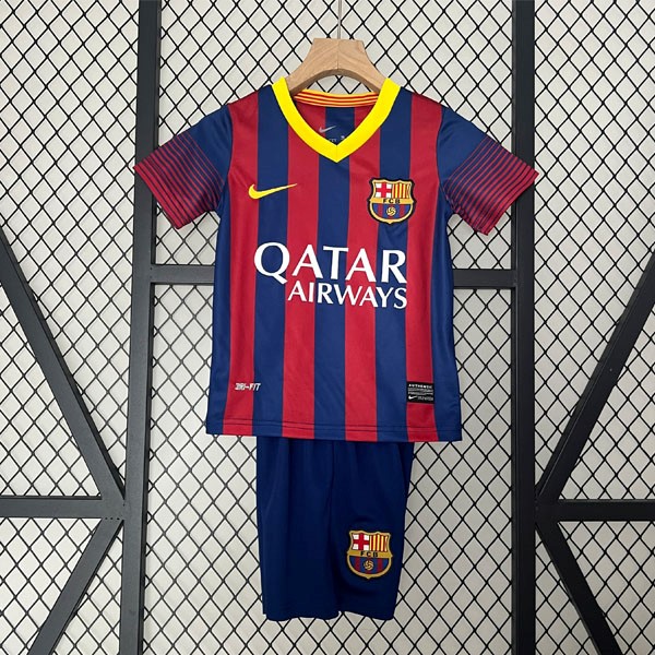 Camiseta Barcelona Primera Equipación Retro Niño 2013 2014